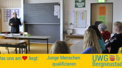 Kommunalwahl 2020 - Junge Menschen qualifizieren - UWG Bergneustadt.