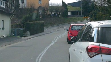 Verkehrsproblematik Hunschlade - Bergstrasse in Bergneustadt.