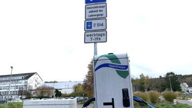 Ladesäule Aggerenergie Elektroautos Bergneustadt