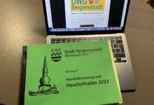 Haushaltsrede 2022 UWG Bergneustadt