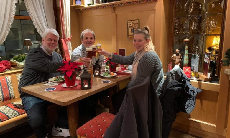 UWG Fraktionstreffen nach der Stadtratssitzung.